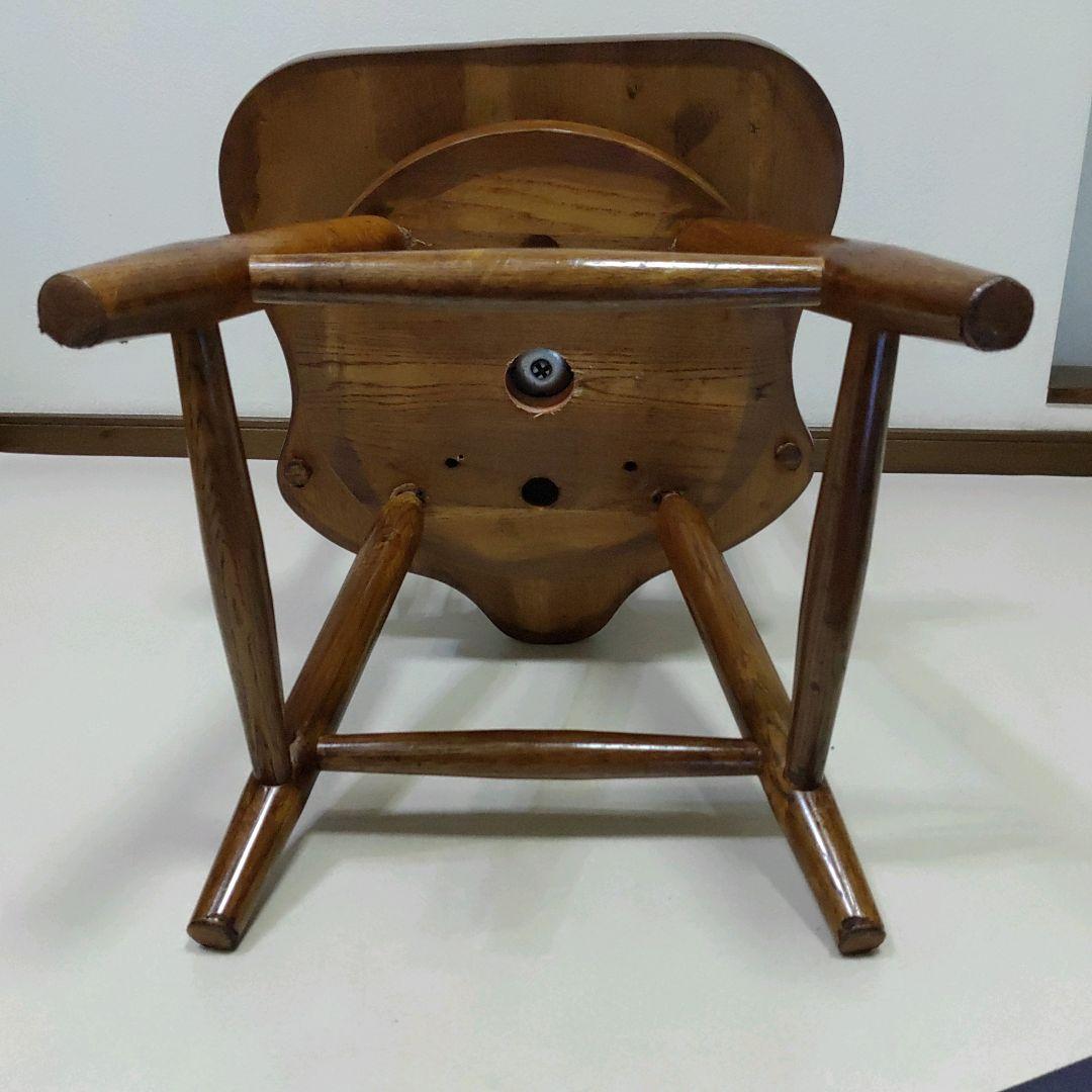 希少 回転式 英国 アンティーク ホイールバックチェア ヴィンテージチェア