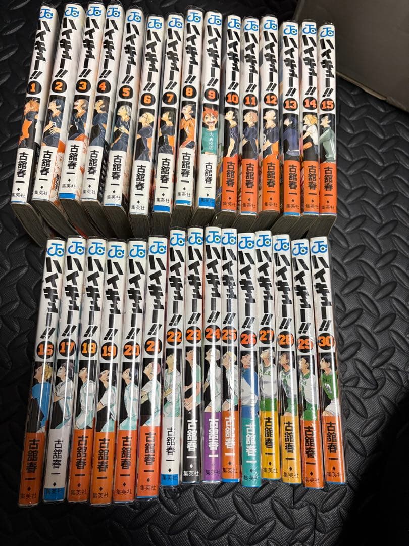 ハイキュー　1〜30巻　初版　9巻限定版ドラマCD付き