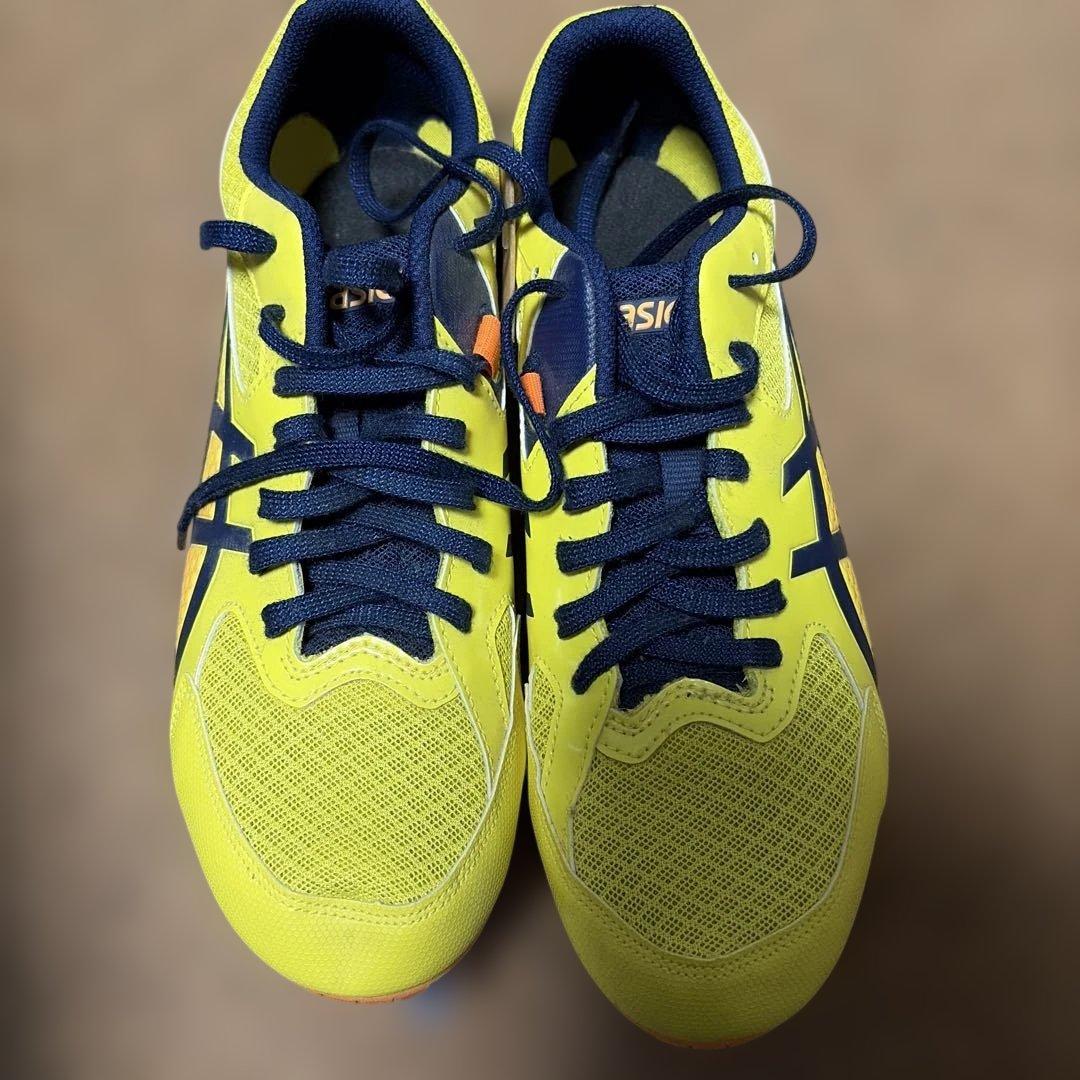 美品ASICS EFFORT 13 スパイクシューズ 27.5cm