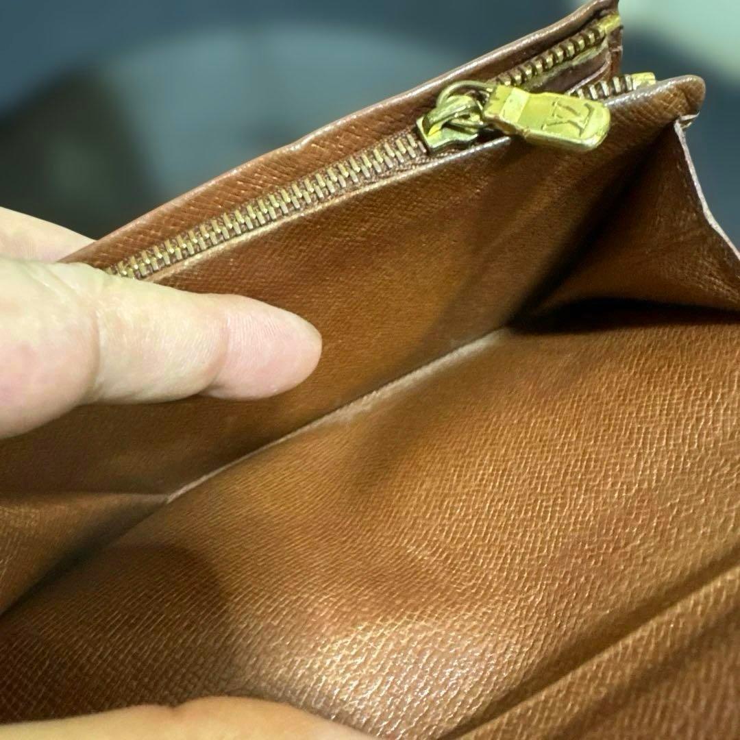 13☆優良品☆ モノグラム♪Ｌ字型ファスナー財布