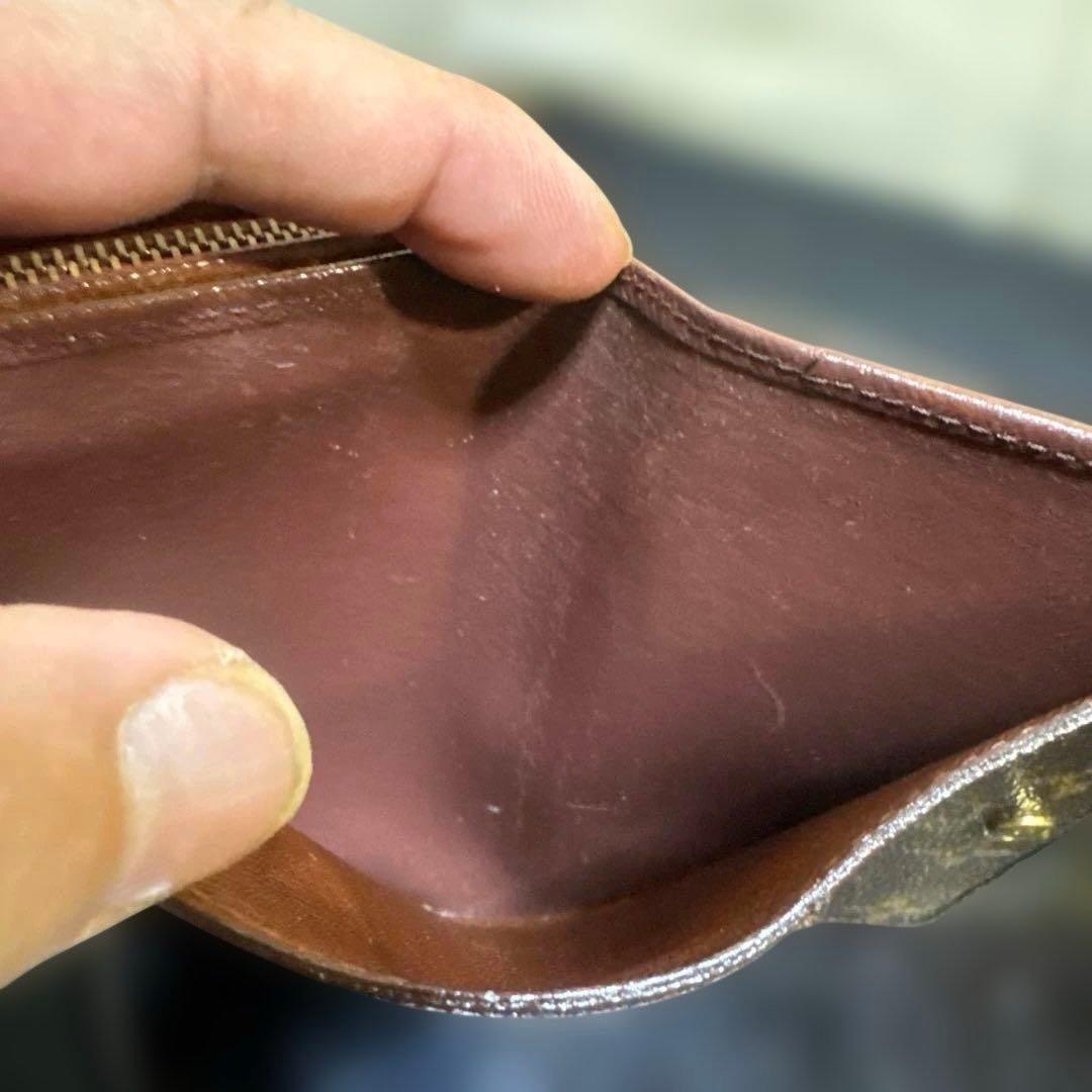 13☆優良品☆ モノグラム♪Ｌ字型ファスナー財布