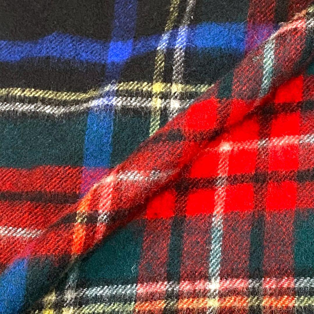 ピ*ピ様 ジョンストンズ チェック柄 カシミヤ100% 大判マフラー ストール