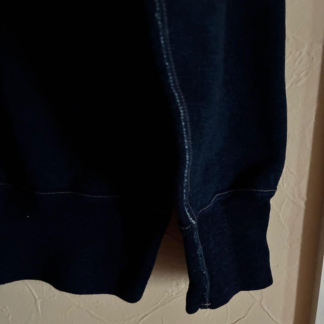 45R★裏毛のトレーナー インディゴ