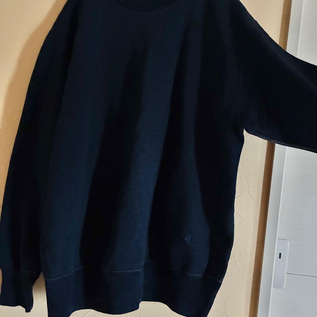 45R★裏毛のトレーナー インディゴ