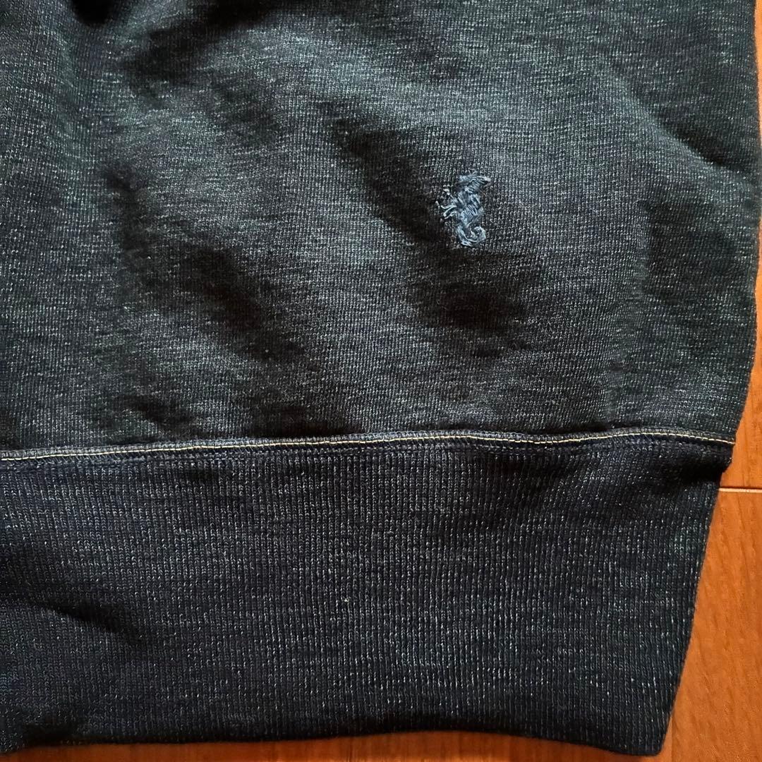 45R★裏毛のトレーナー インディゴ