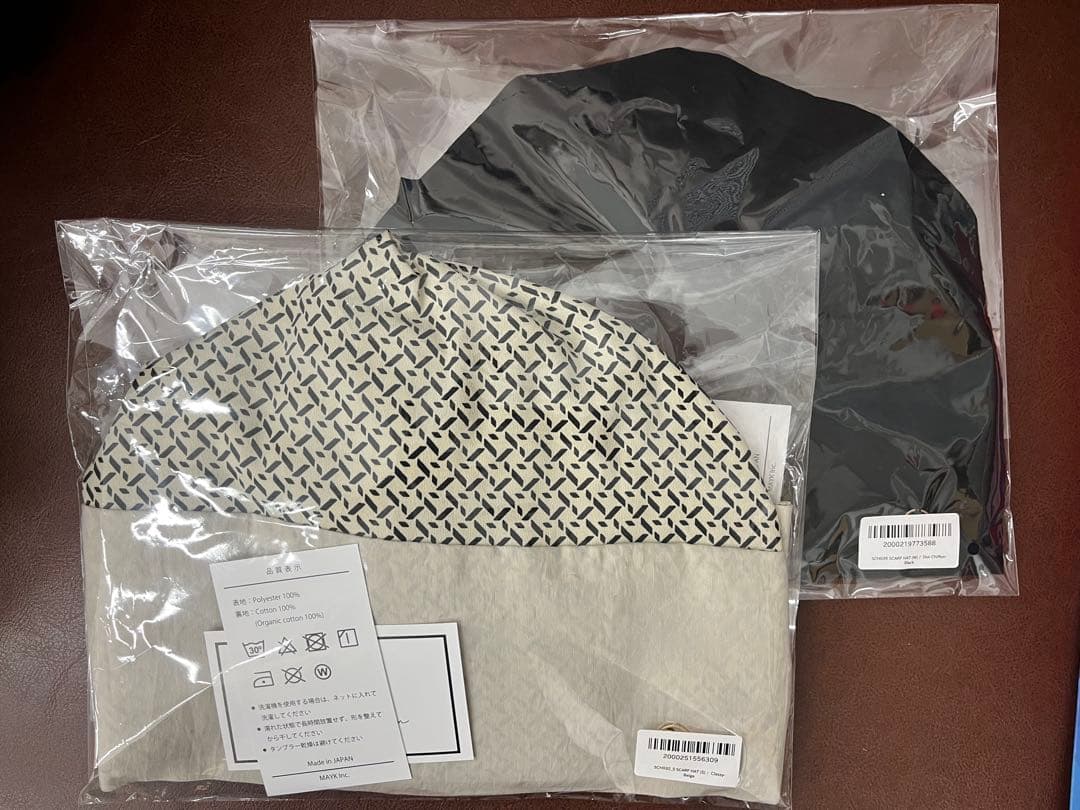 バレン BARENスカーフハット 新品