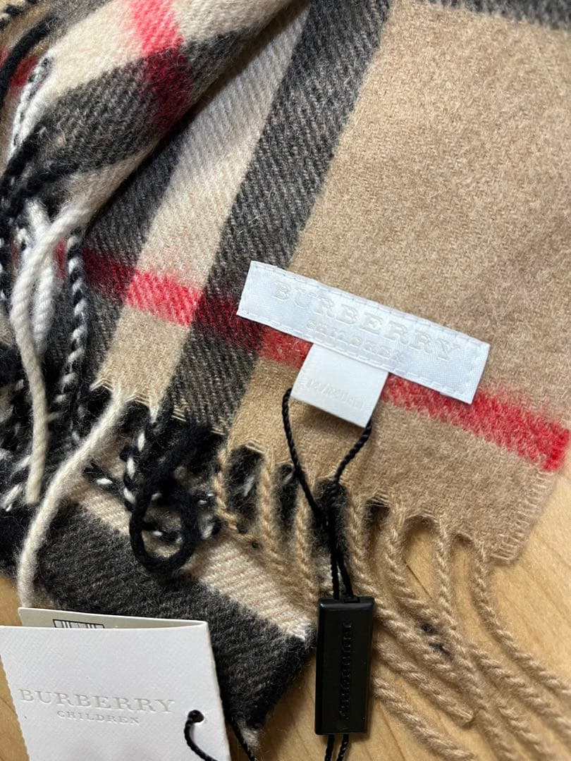 バーバリー　キッズ　マフラー