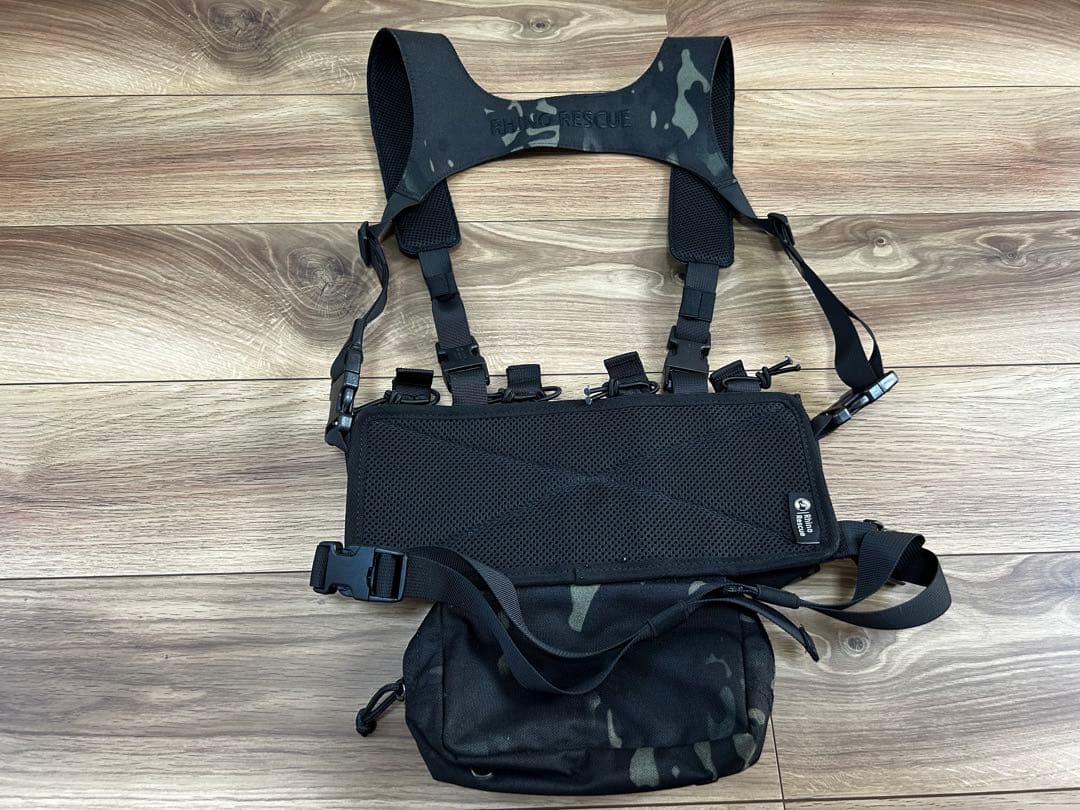 お盆休み限定大幅値下げ！サバゲーフル装備セット　ブラックマルチカム