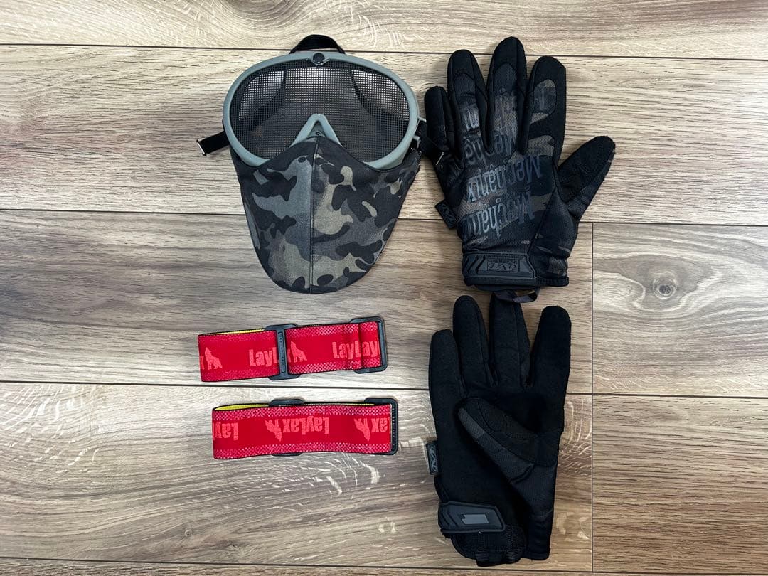 お盆休み限定大幅値下げ！サバゲーフル装備セット　ブラックマルチカム