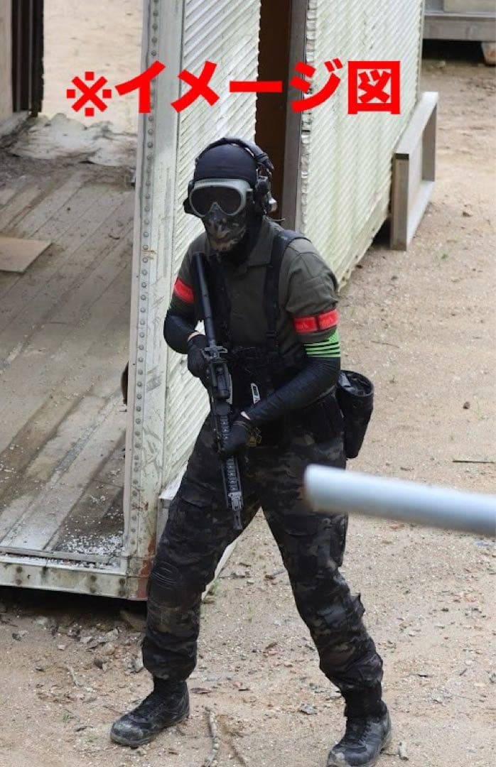 お盆休み限定大幅値下げ！サバゲーフル装備セット　ブラックマルチカム