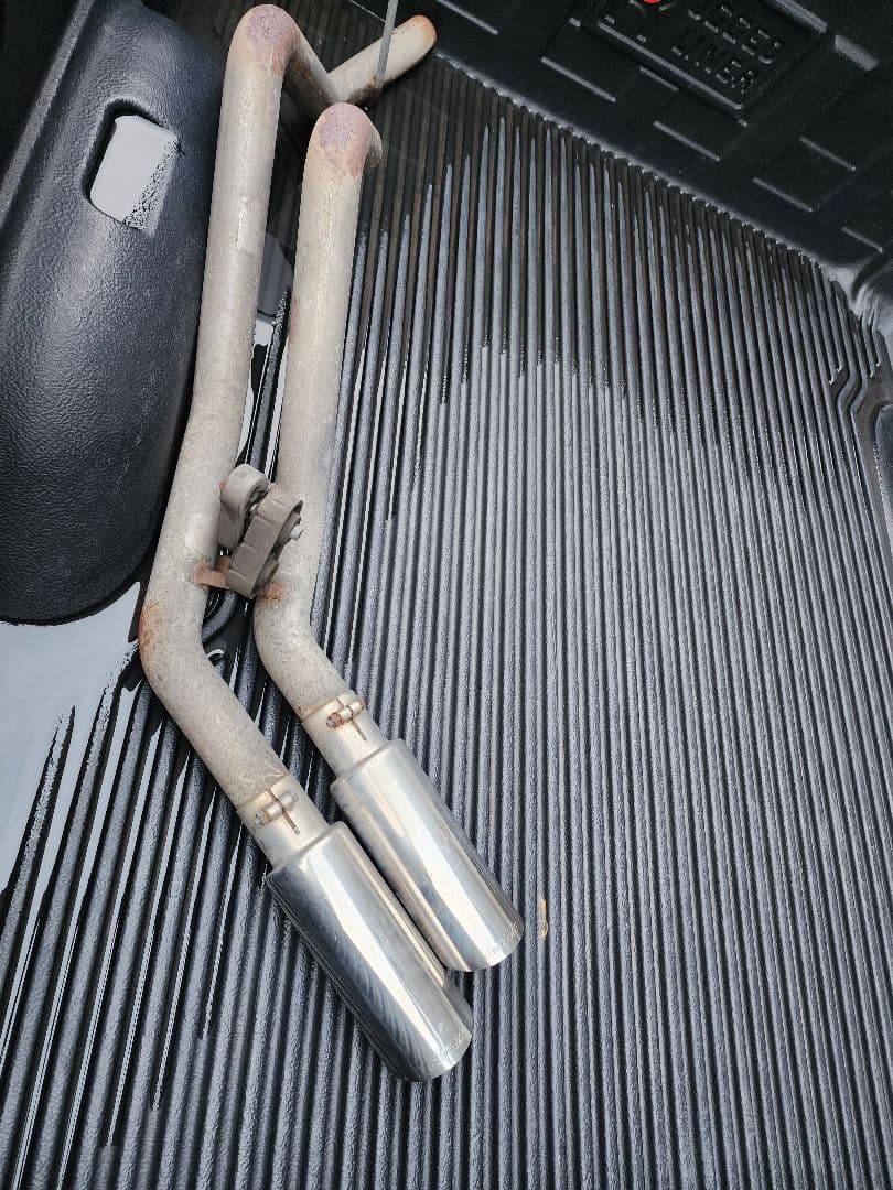 07 silverado GIBSON ステンレス ダブル出しマフラー