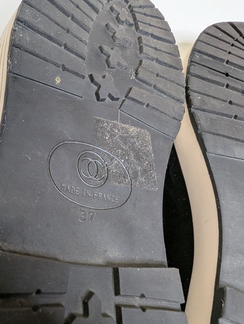 tmk826　CHANEL（シャネル）ココマーク スエード スニーカー