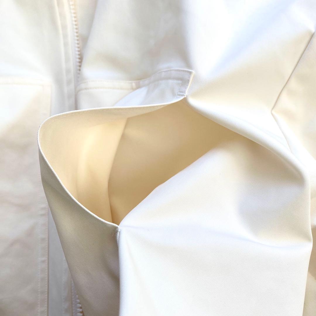 24SS 極美品　yori 撥水ハードブルゾン　Mサイズ　アイボリー