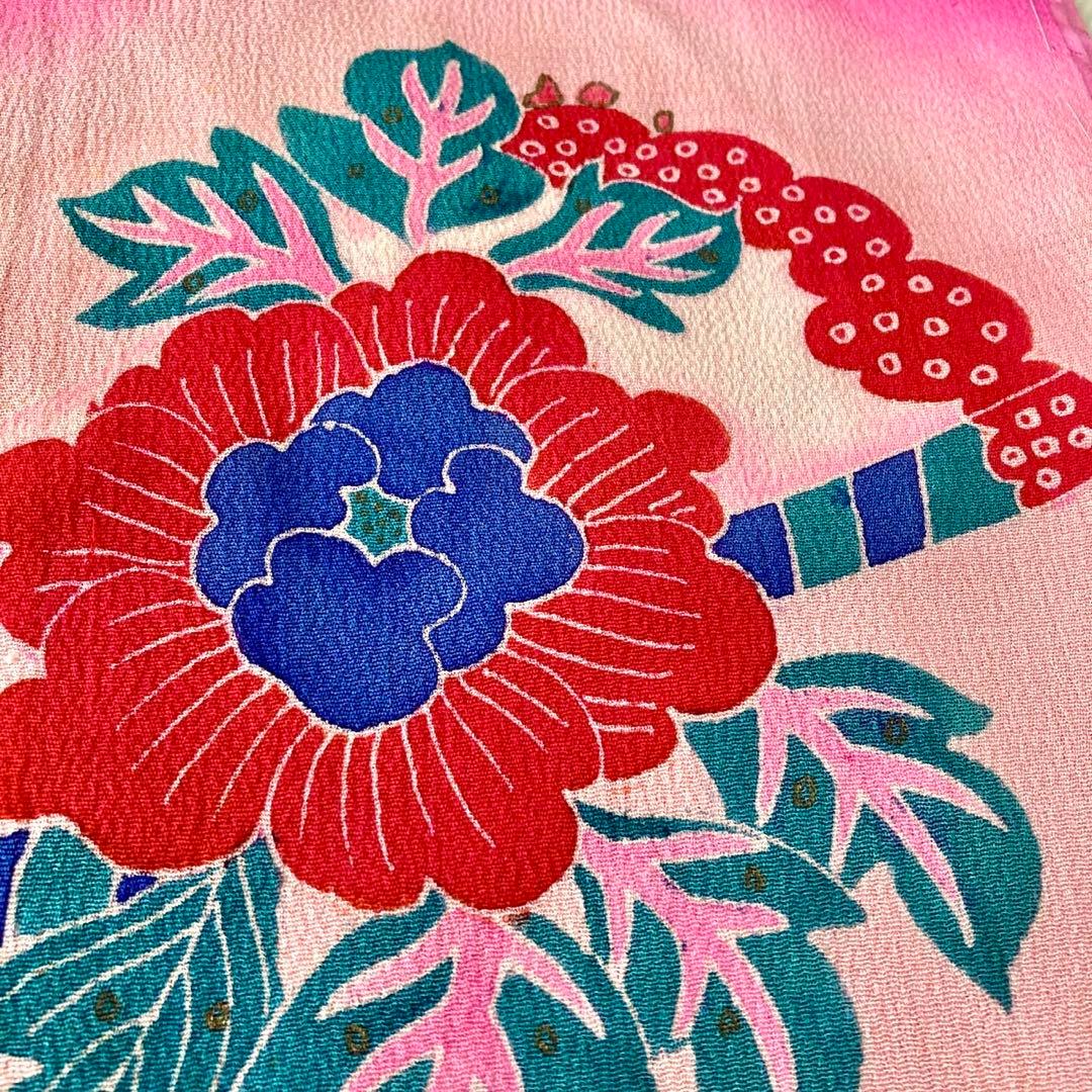 アンティーク　女の子　着物　七五三　3歳　NO6