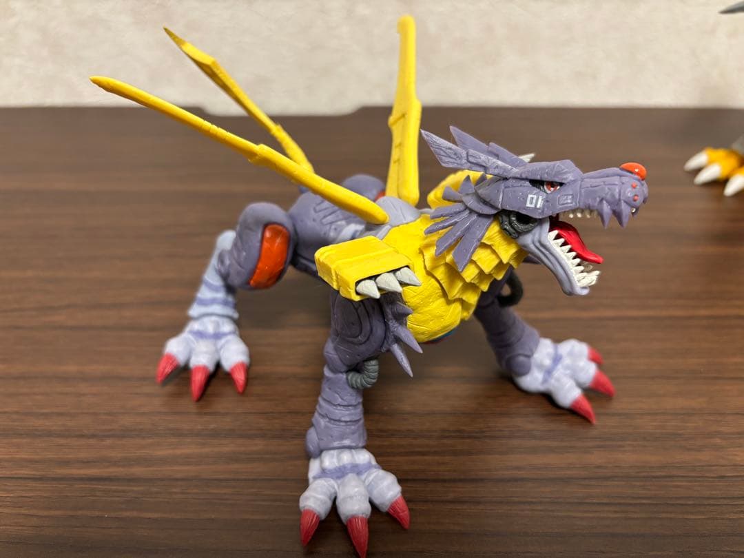 一番くじ　デジモン　究極進化　ラストワンウォーグレイモン　B賞メタルガルルモン