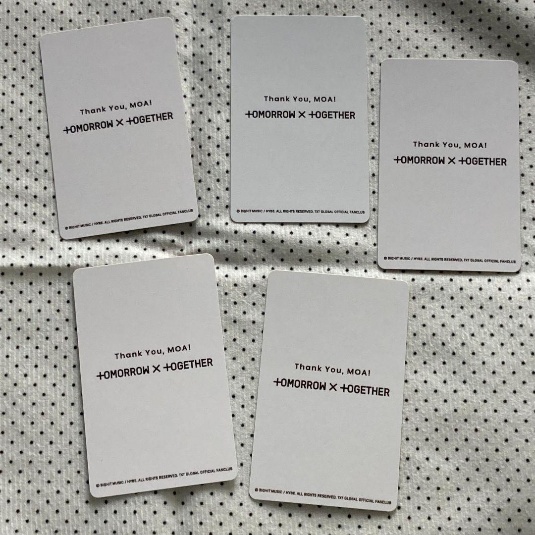 TXT FC 新規入会 友達 紹介 特典 ファンクラブ トレカ 5枚