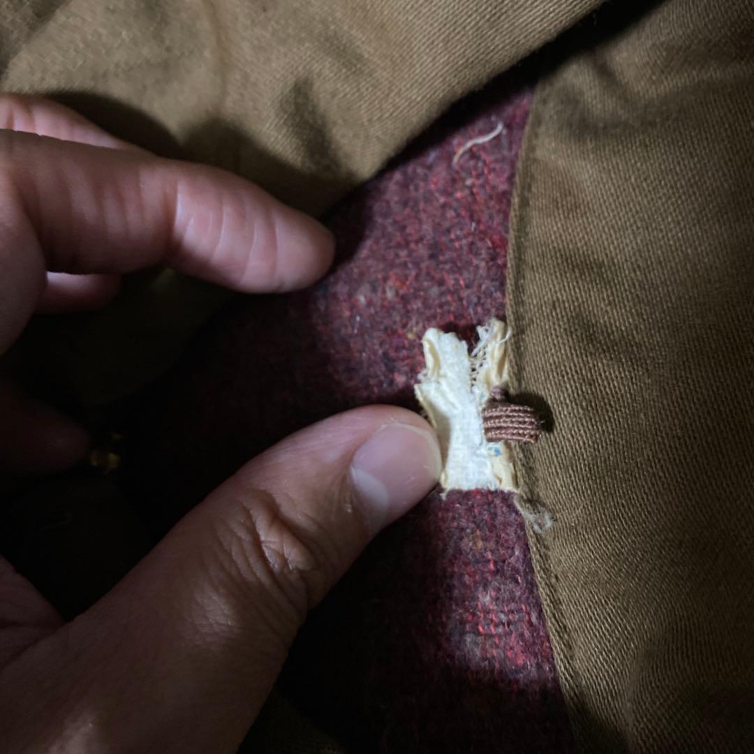 60s ビンテージ　POWR-HOUSEウールブランケット付きワークカバーオール