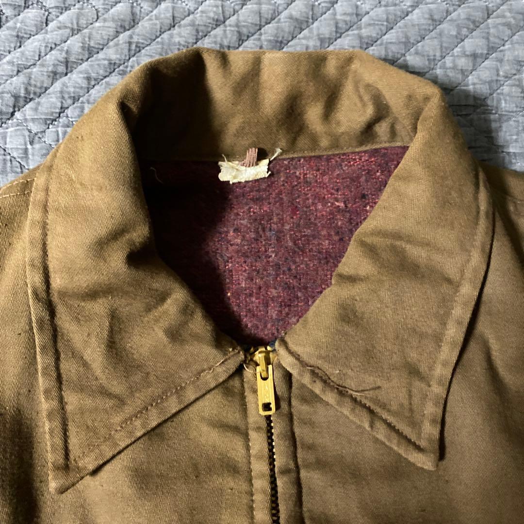 60s ビンテージ　POWR-HOUSEウールブランケット付きワークカバーオール