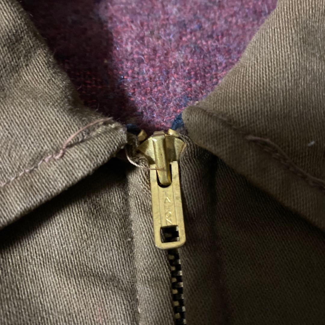 60s ビンテージ　POWR-HOUSEウールブランケット付きワークカバーオール