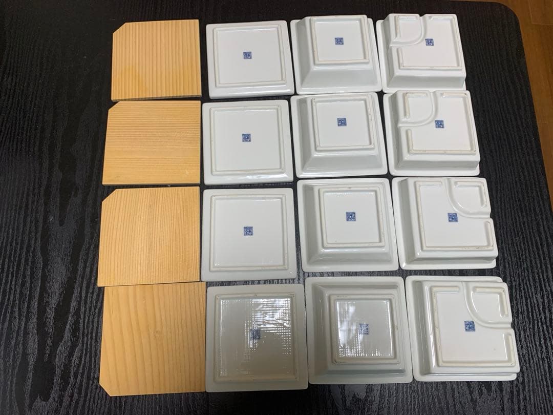 最終価格　古伊万里　龍峰堂　三洋陶器　42点セット　松花堂弁当箱7箱