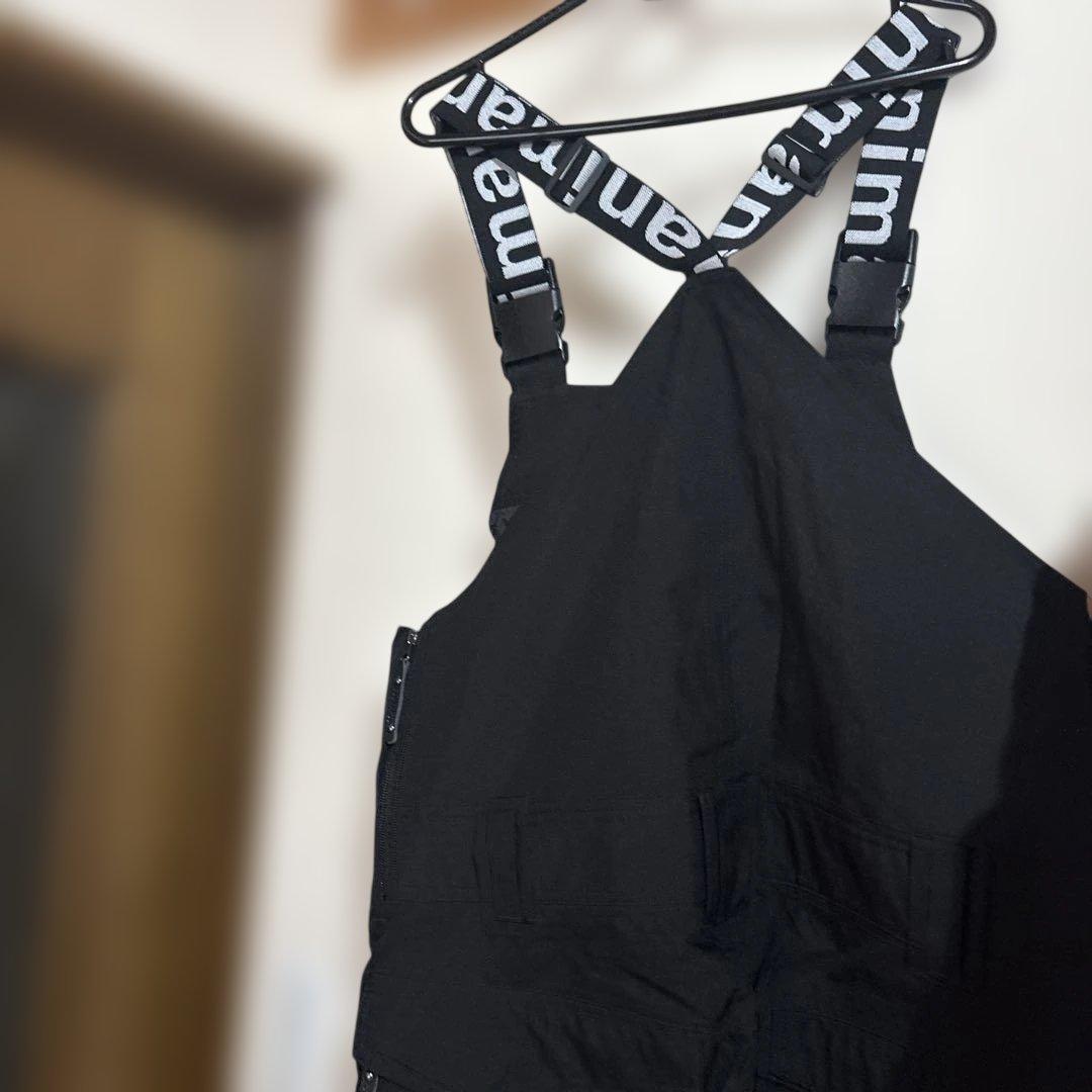 NIMAブラック サロペット Lサイズ