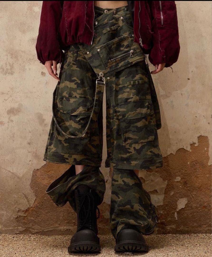 PERSONSOUL ThreeinoneCargo 3way 迷彩　カーゴ