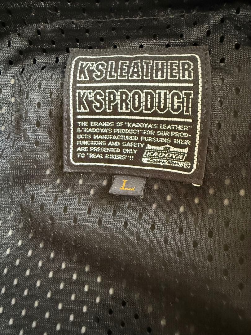 KADOYA ブラックレザー ジャケット