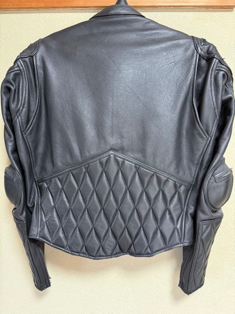 KADOYA ブラックレザー ジャケット