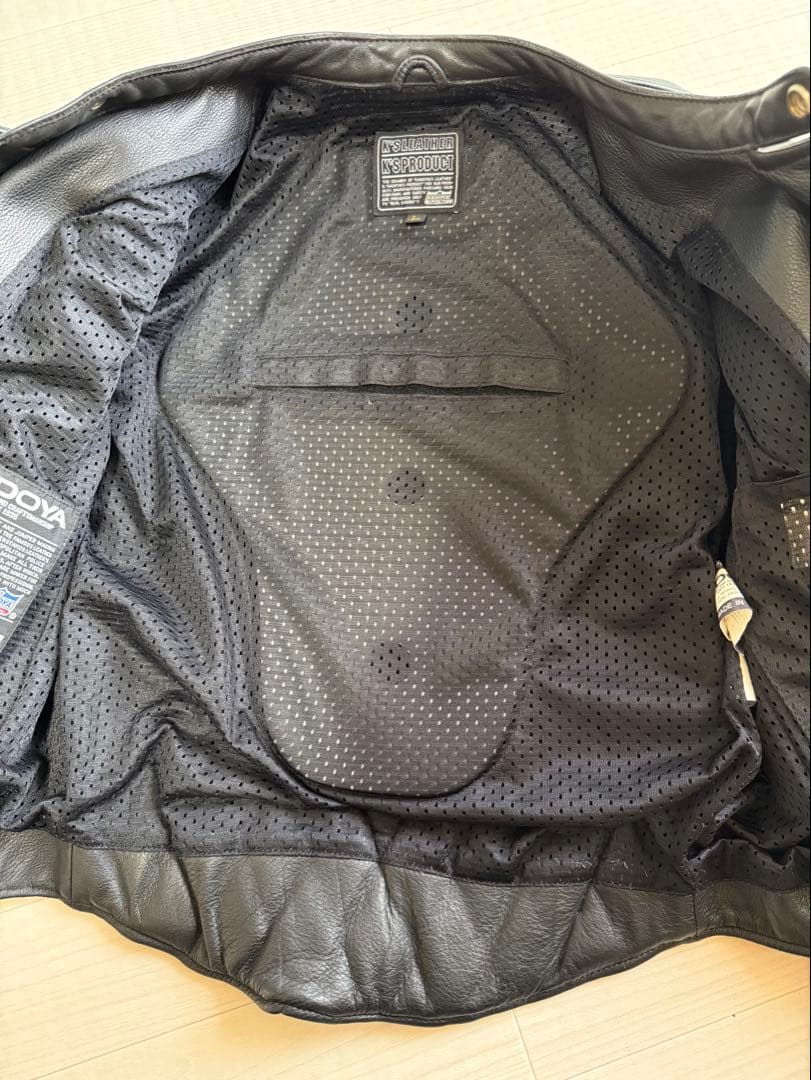 KADOYA ブラックレザー ジャケット