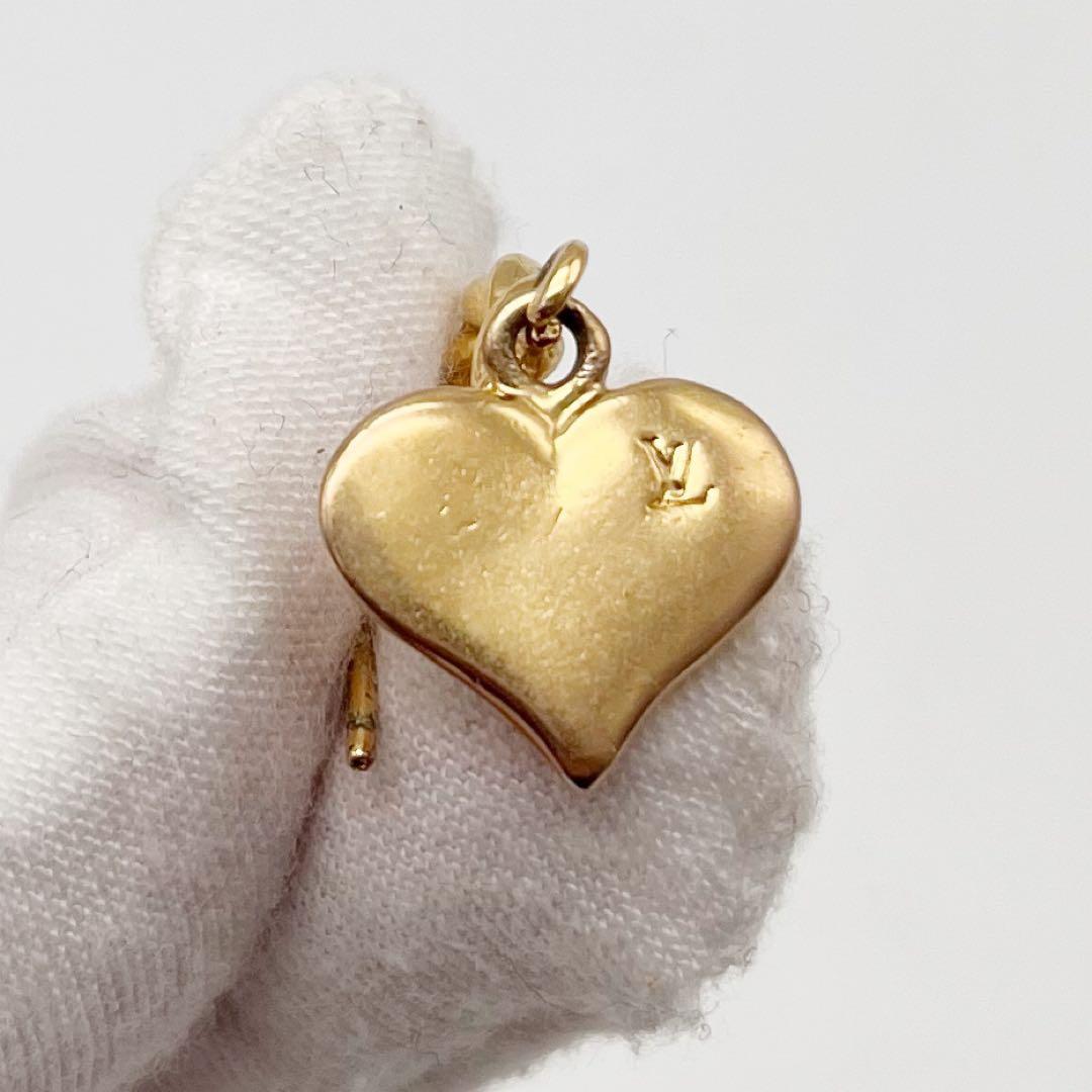 ルイヴィトン ブークル ドレイユ スウィート モノグラム ピアス 2個　ゴールド