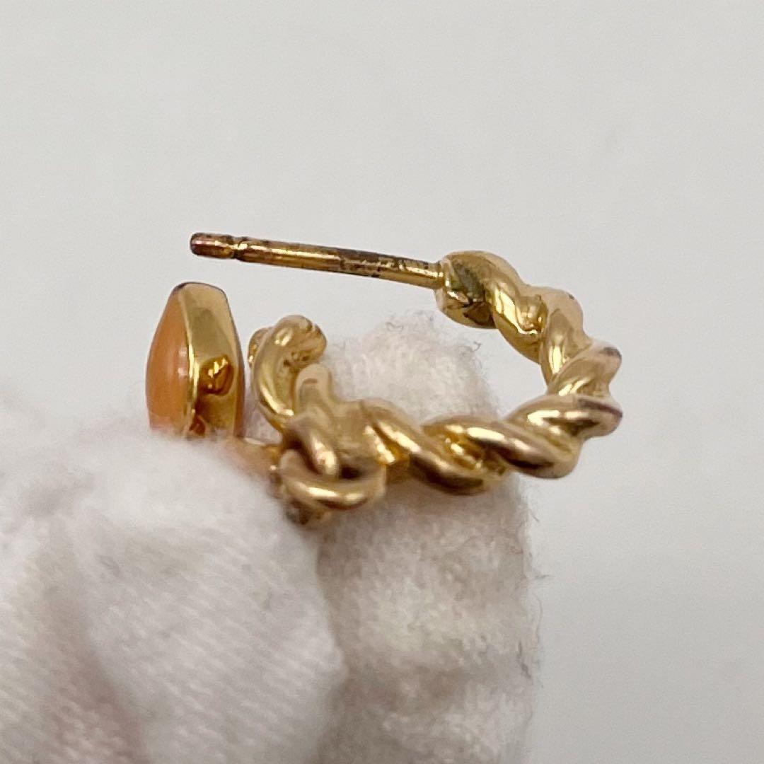 ルイヴィトン ブークル ドレイユ スウィート モノグラム ピアス 2個　ゴールド