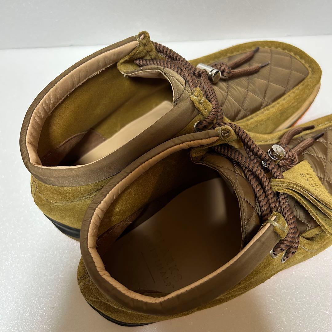 【希少】MONCLER × Clarks Wallabee 26cm コラボ