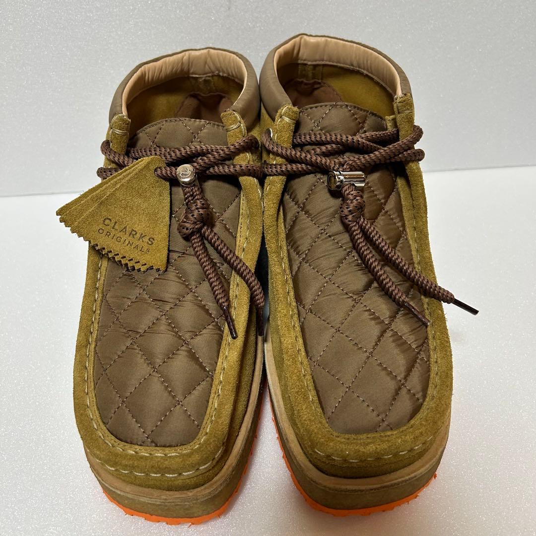【希少】MONCLER × Clarks Wallabee 26cm コラボ