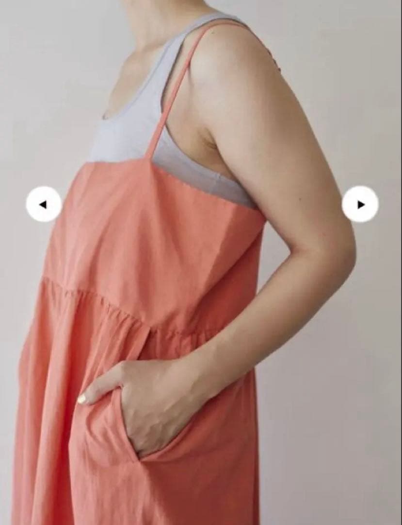 【美品】humoresque salopette ネイビー