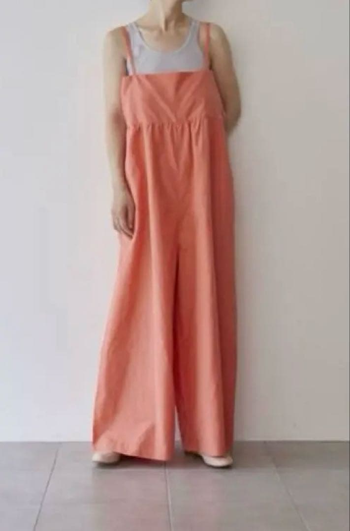 【美品】humoresque salopette ネイビー