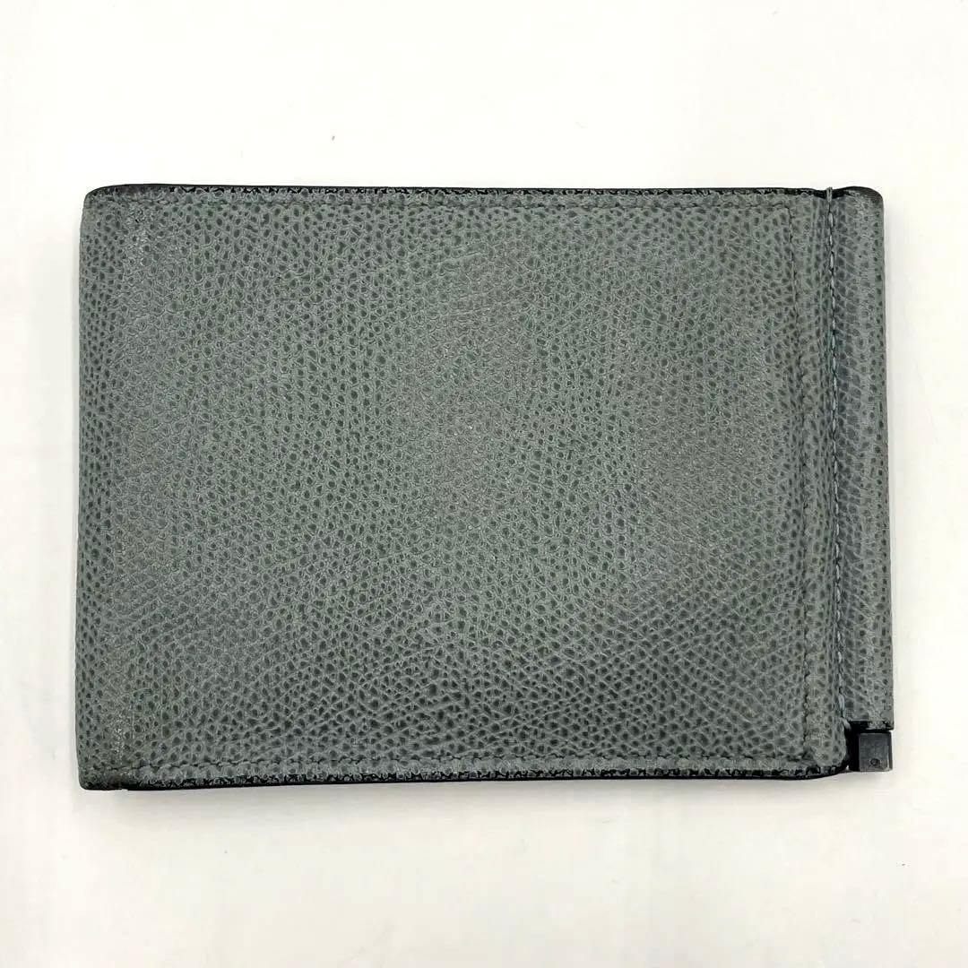 美品✨ヴァレクストラ グリップ マネークリップ カードケース グレー 小銭入れ
