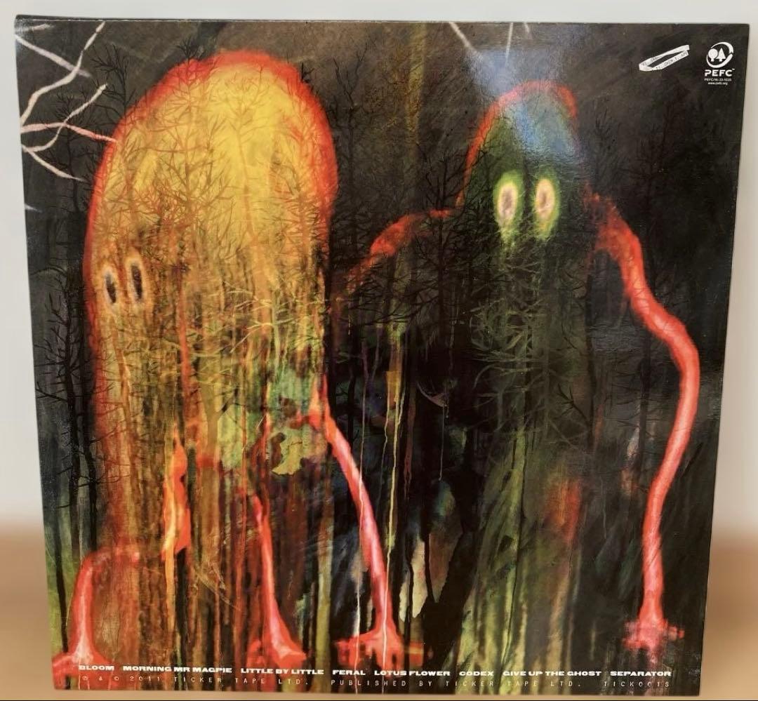 激レア RADIOHEAD THE KING OF LIMBS クリアLP