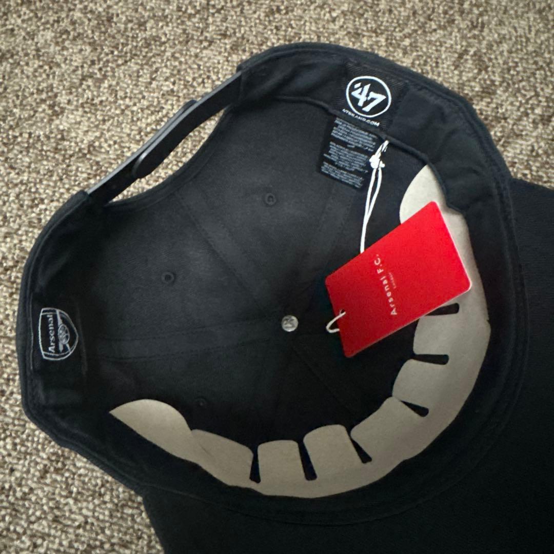 アーセナル公式　47 キャップ　ブラック