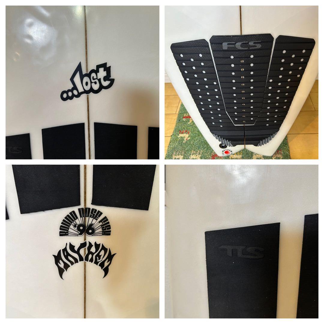 lost ショートボード ラウンドノーズフィッシュ　5,8 32リッター