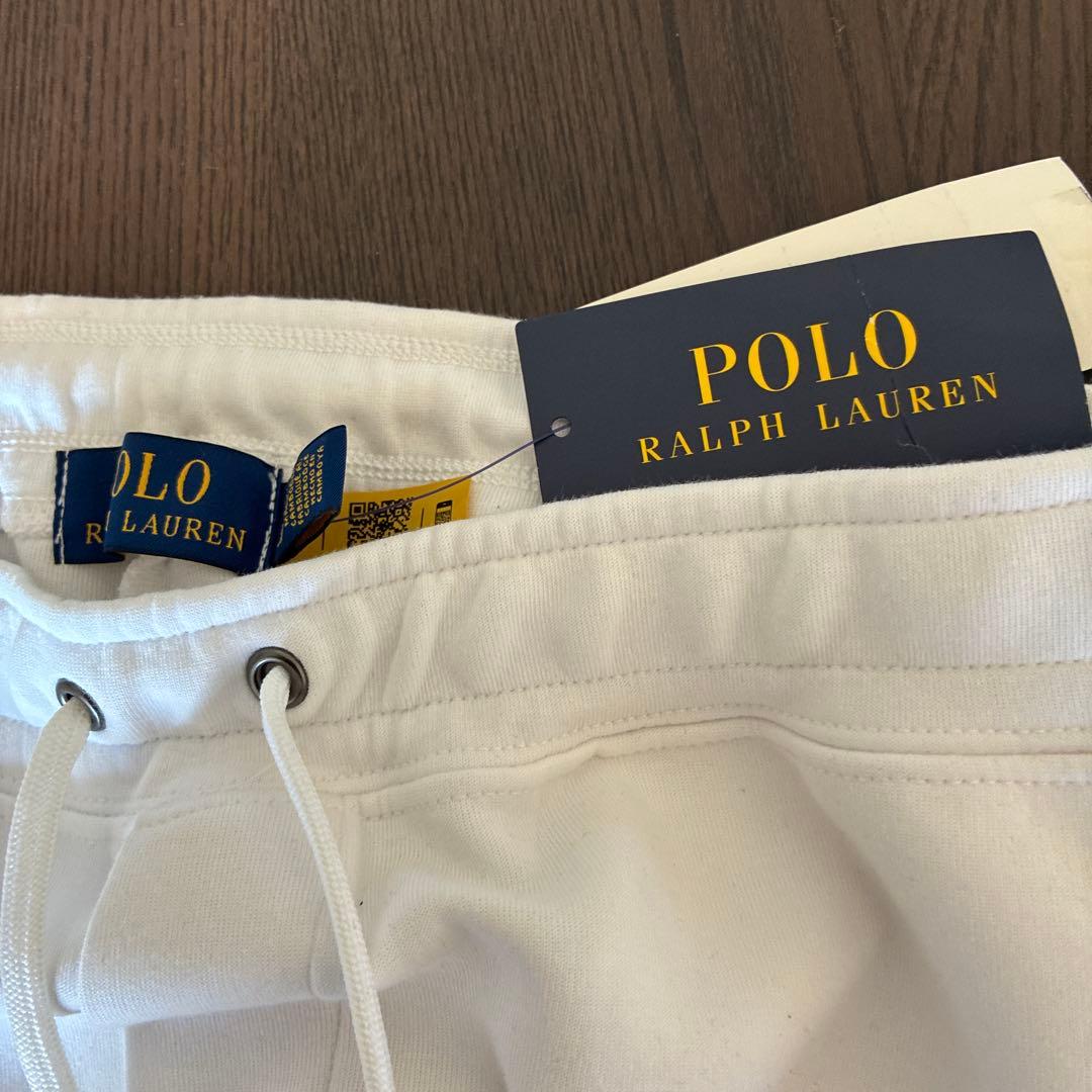 新品未使用　ポロ・ラルフローレン ホワイトショートパンツ US S