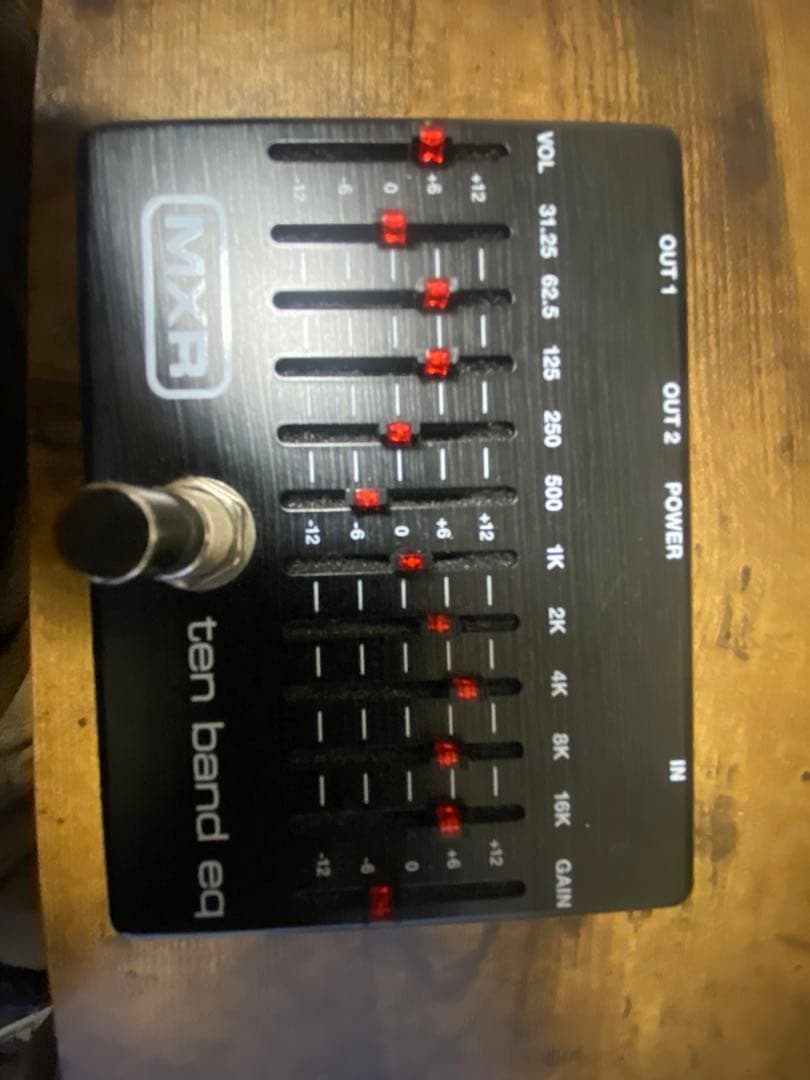 最終値下げMXR Ten Band EQ ギター、ベースエフェクター