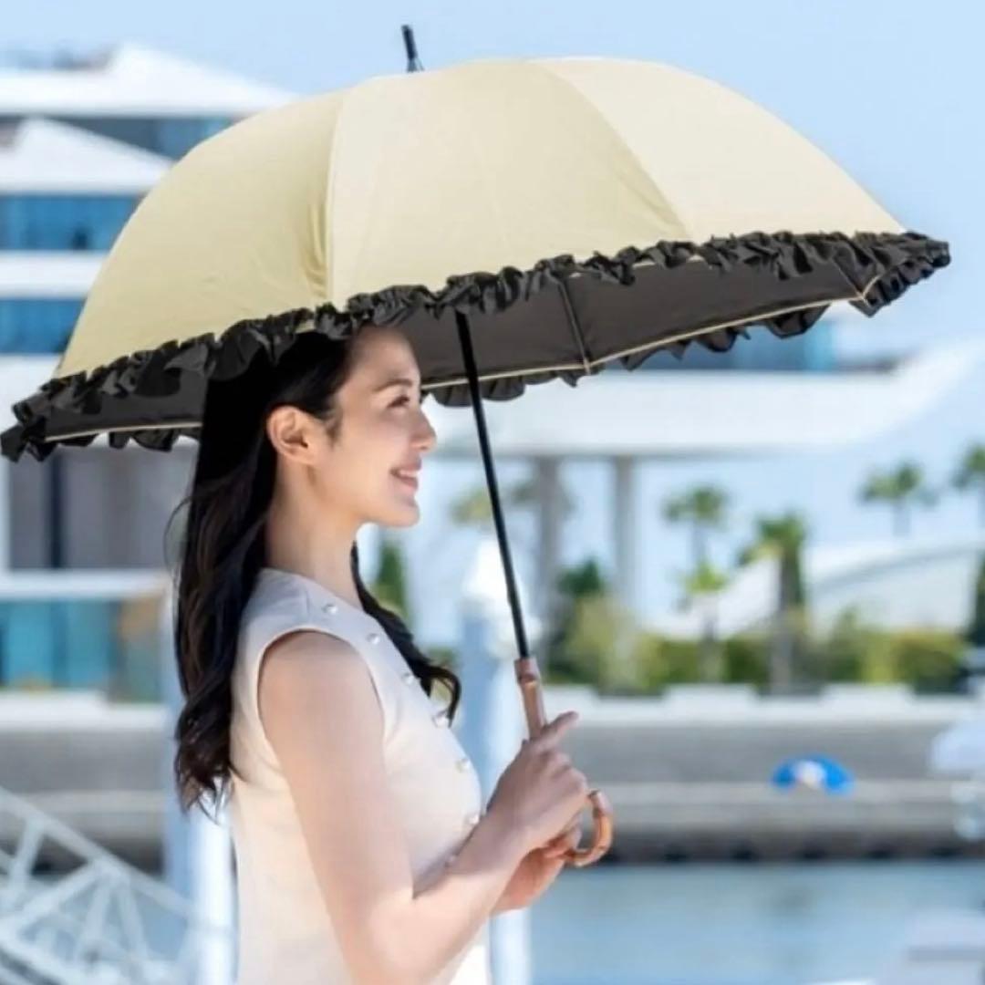 芦屋ロサブラン ミドル ベージュ ブラック