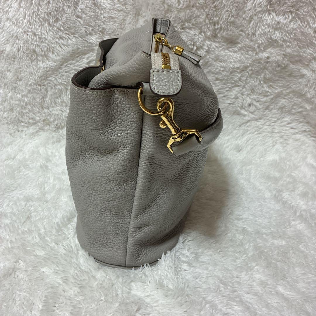 ち*ん様 美品 ATAOアタオ ウィークエンド ショルダーバック　2way グレ