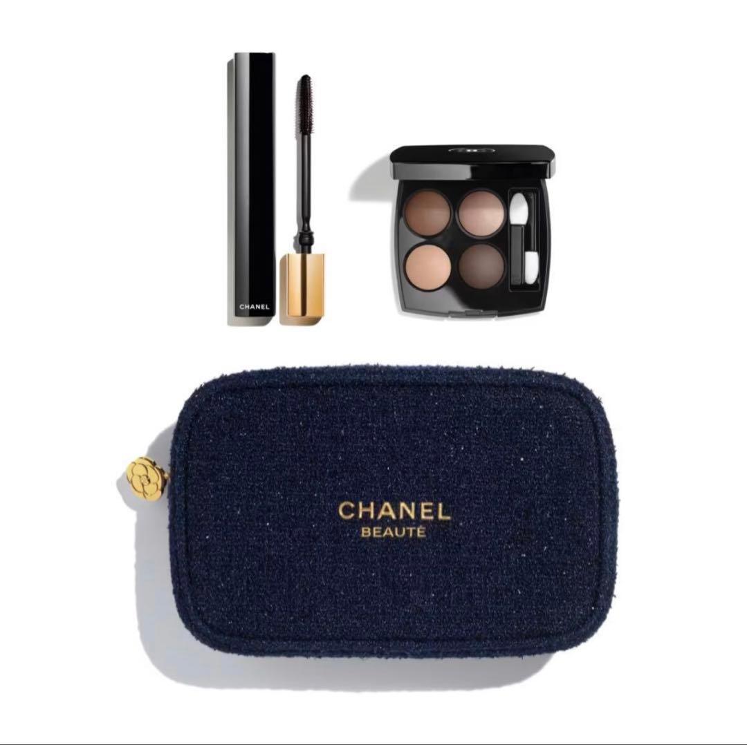 CHANEL クリスマスコフレ 2025 アイシャドウ&マスカラ