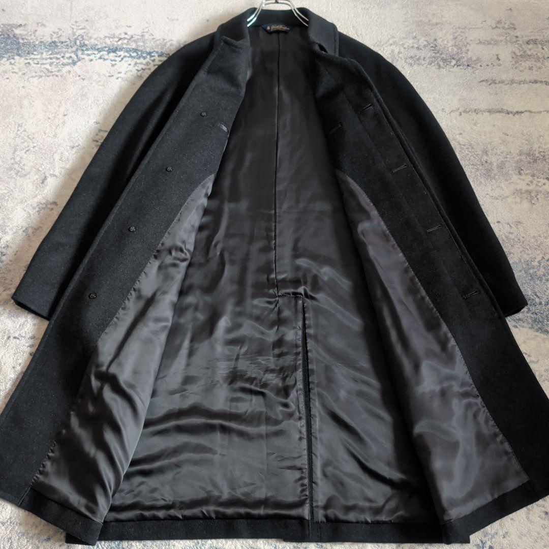 極美品 Brooks brothers ウールカシミヤ ロングコート