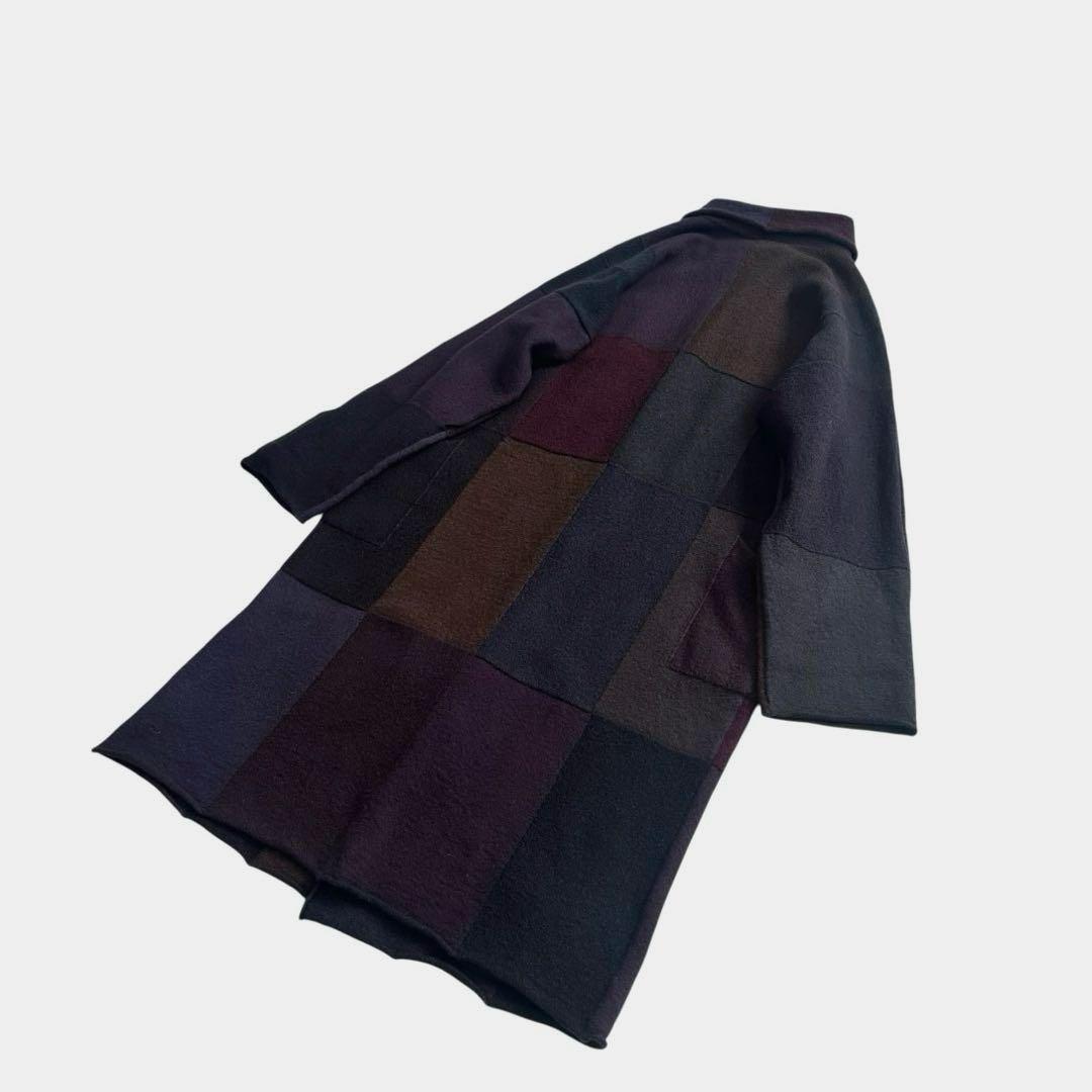 JURGEN LEHLヨーガンレール　パッチワークコート　M