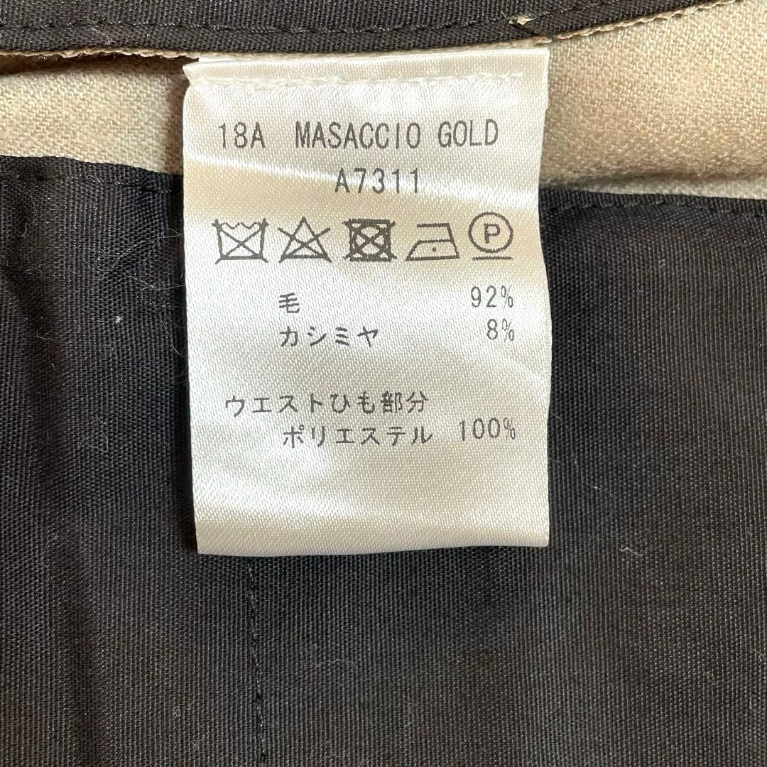 新品 タグ付き ジャブスアルキヴィオ / マサッチョ ゴールド 48 ベージュ