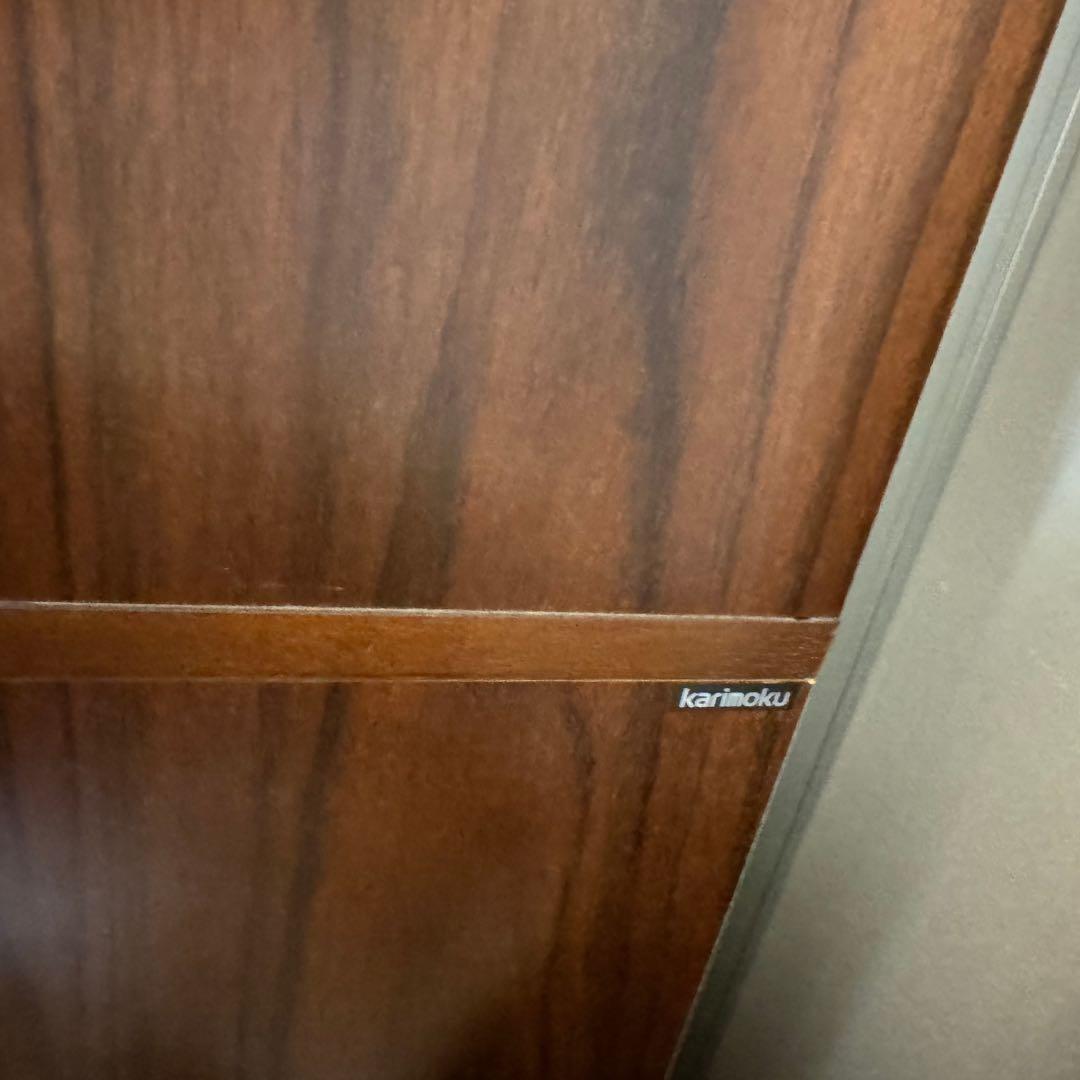 【カリモク】食器棚 カップボード 収納棚 木製 国産