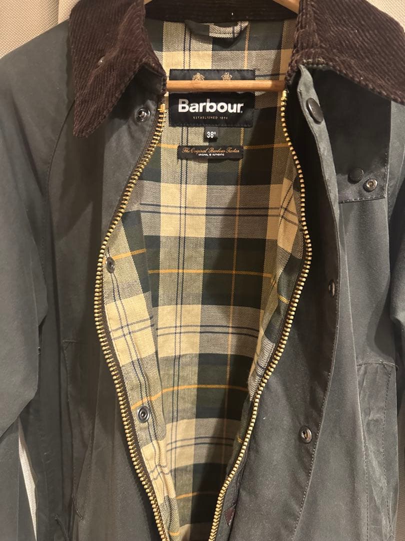 【BARBOUR（バブアー）】GAMEFAIR JACKET ダークグリーン