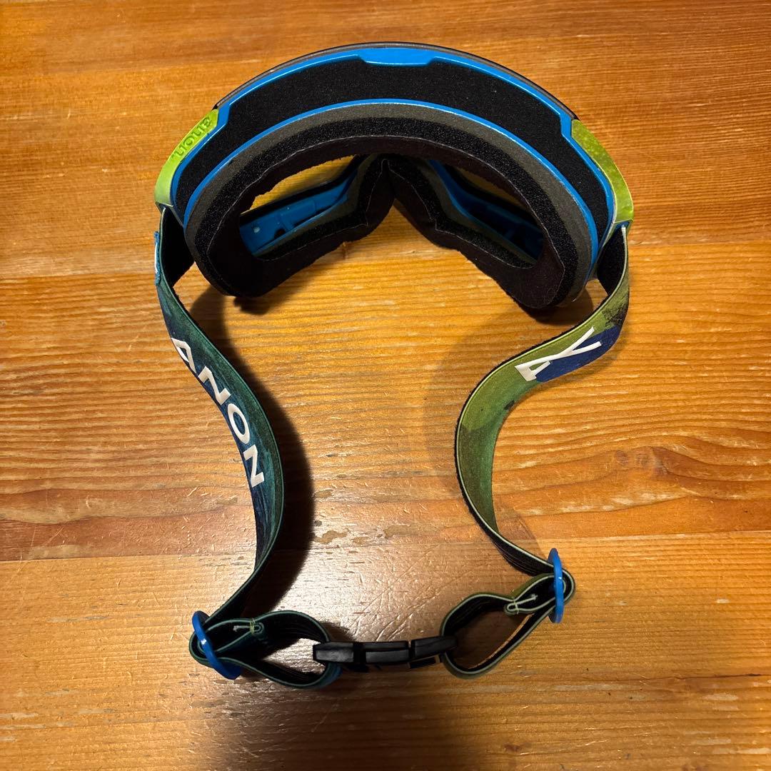 anon m2 . ゴーグル　スペアレンズ付き